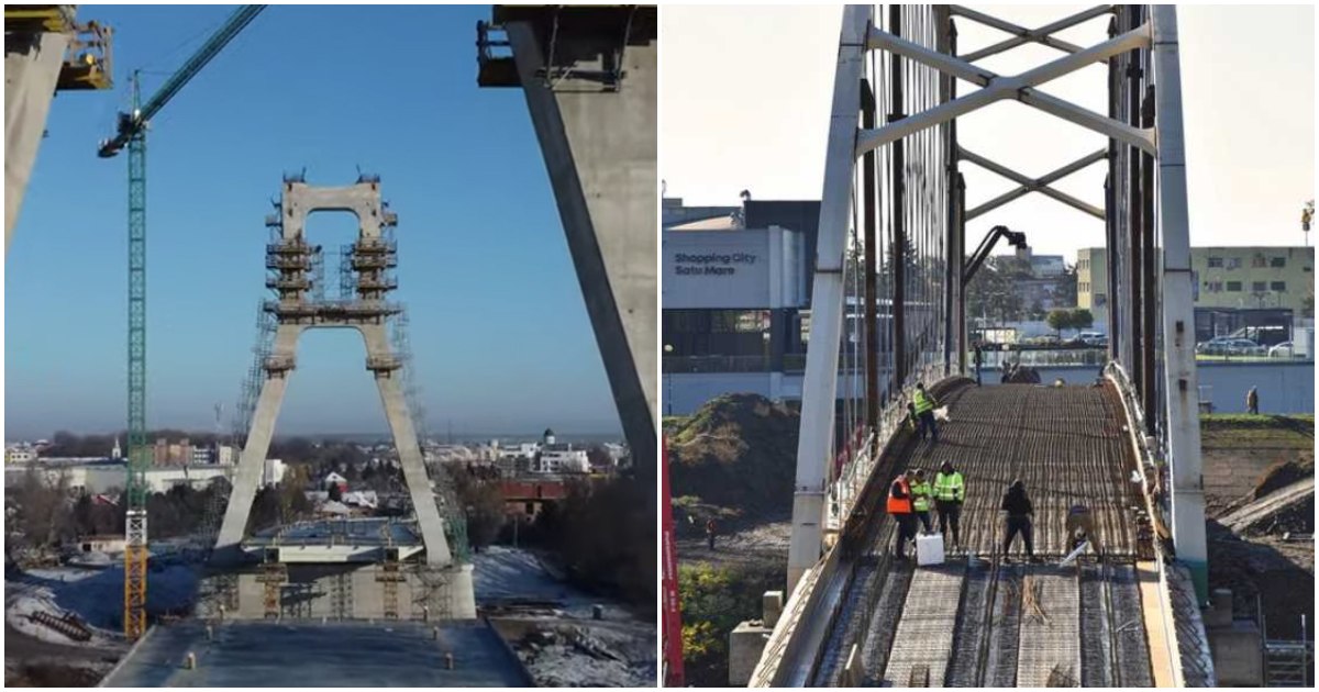 Când se va finaliza podul peste Someș. Ce spune primarul, când se deschide pasarela pietonală