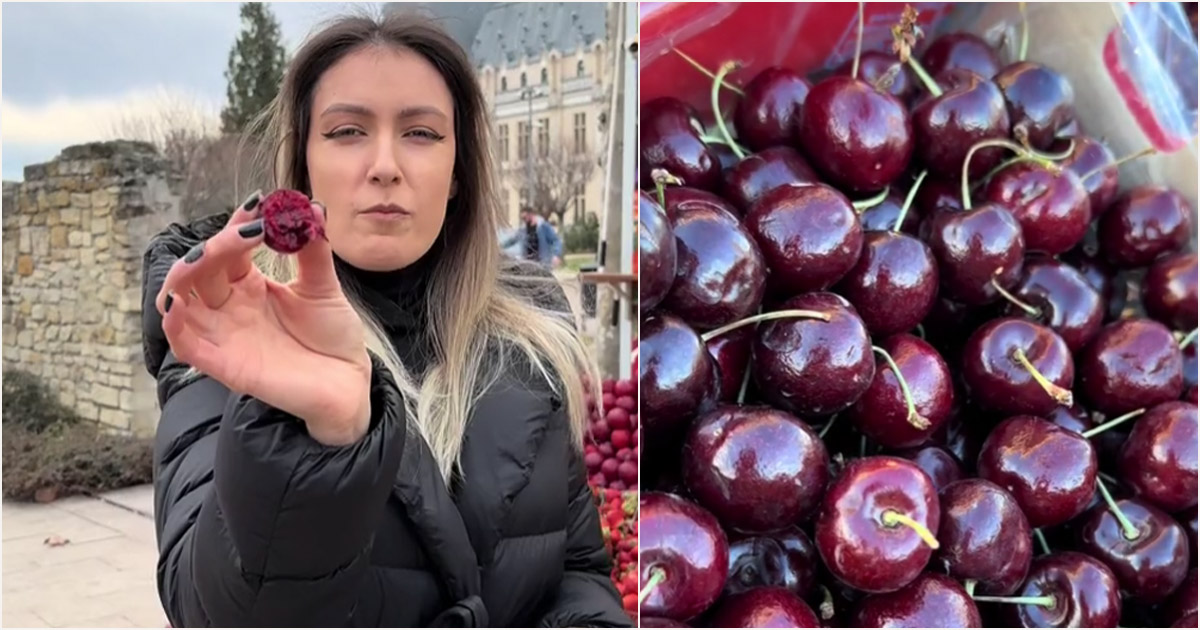 VIDEO. Amuzament pe net, după o postare virală cu prețul la cireșe: "Se vinde și la felie sau la mușcătură?"