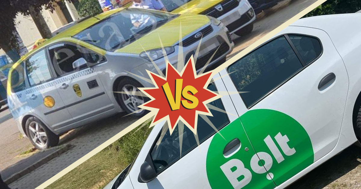 Nu e glumă! Și taximetriștii circulă cu BOLT-ul în Satu Mare. ”E mai ieftin!”