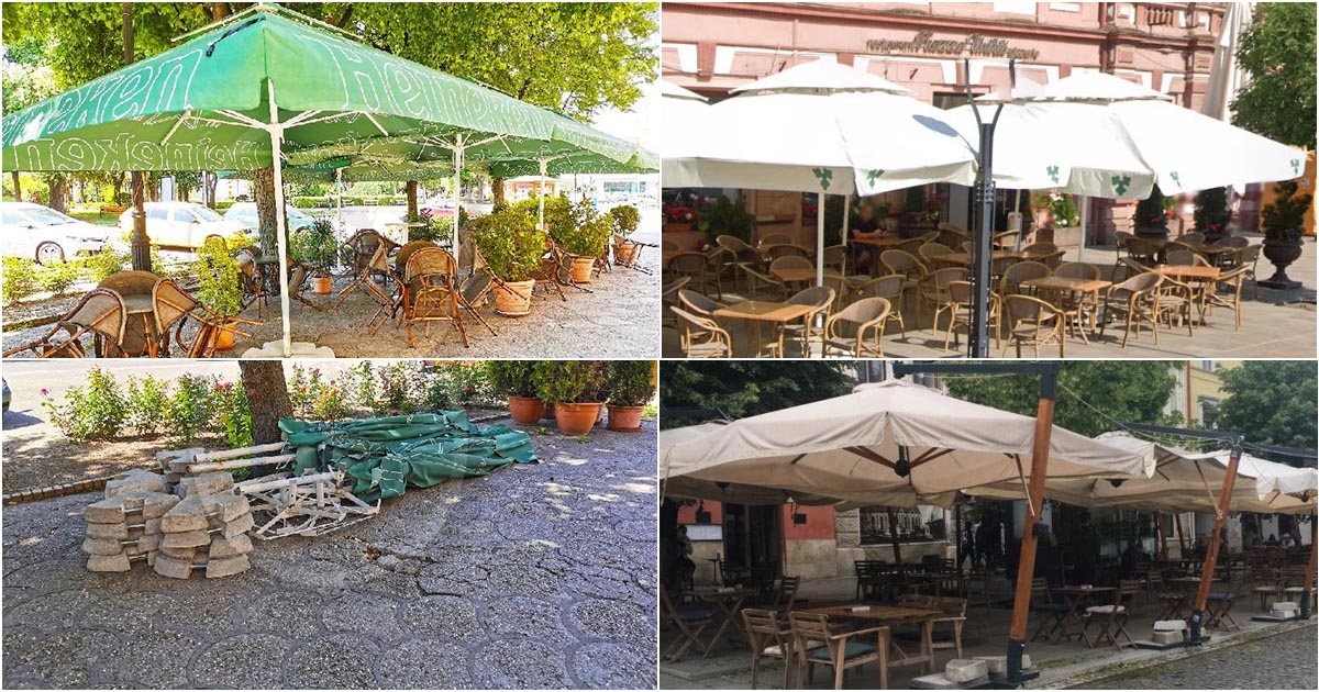 Se apropie sezonul teraselor. Ce spune primarul despre noile reguli din Centrul Vechi