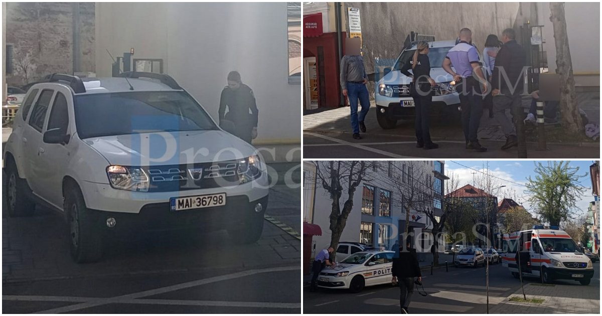 FOTO/VIDEO. Mașina Prefecturii Satu Mare implicată în accident. Minor dus la Urgență