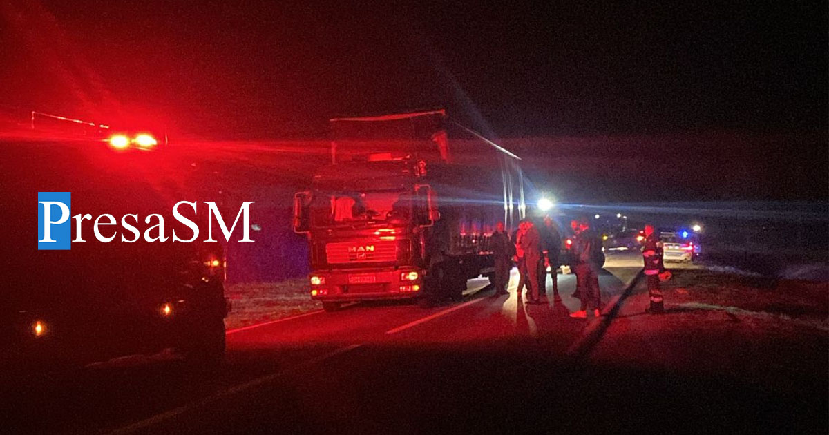 FOTO. Ce spun polițiștii sătmăreni, cum s-a petrecut accidentul mortal din județul Satu Mare