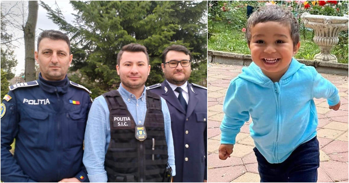 FOTO. Laurențiu, Emanuel și Ionuț, ei sunt salvatorii lui Ayan. L-au găsit sprijinit de copac, desculț și ud după o noapte petrecută singur în pădure