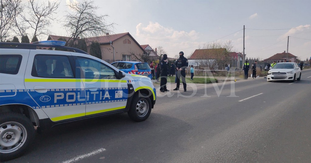 A accidentat mortal fetița de doar un anișor. Apoi sătmăreanul și-a parcat mașina într-o curte