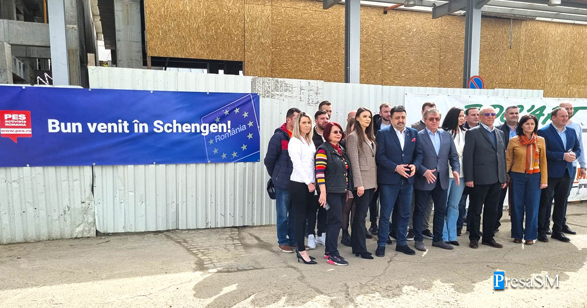 VIDEO. România intră oficial în spațiul Schengen. Bucurie la Aeroportul Satu Mare