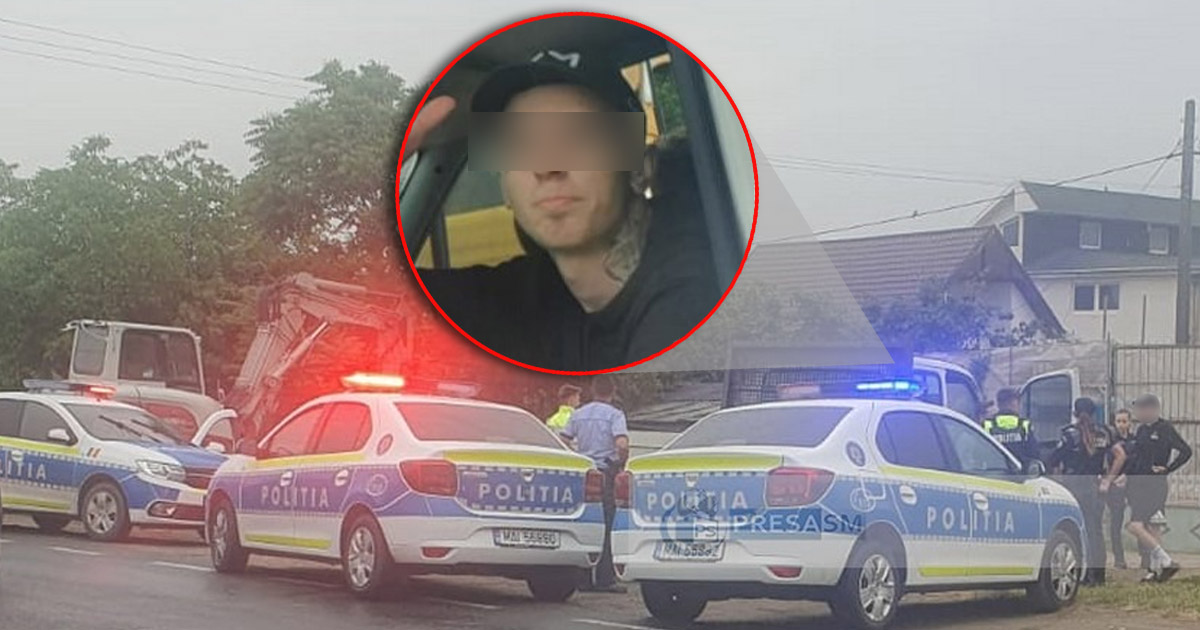 FOTO. Puștan din Satu Mare, dat în urmărire. Patru dosare penale la activ: furt și conducere fără permis