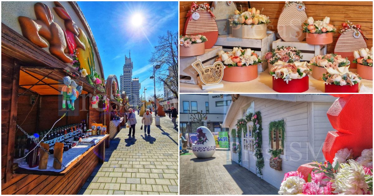 Când se deschide Târgul de Paște la Satu Mare. Decor colorat și surprize pentru cei mici