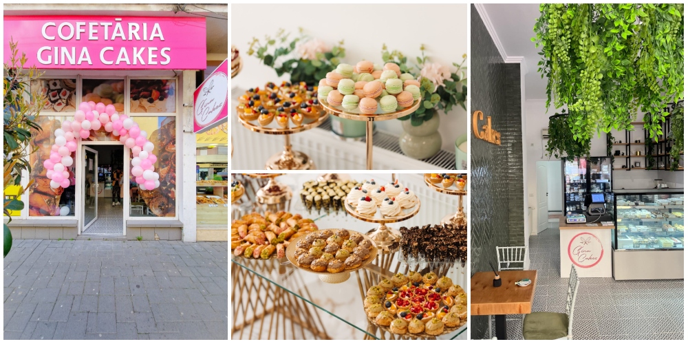 FOTO. Gina Cakes, noul paradis dulce, 100% de casă, din inima Sătmarului. Torturi/prăjituri spectaculoase și delicioase
