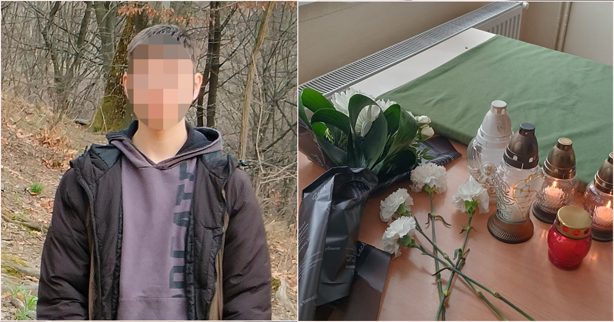 FOTO. Lumânări după moartea lui Raul (14 ani) la Școala ”Octavian Goga” Satu Mare. Mesaje pline de durere