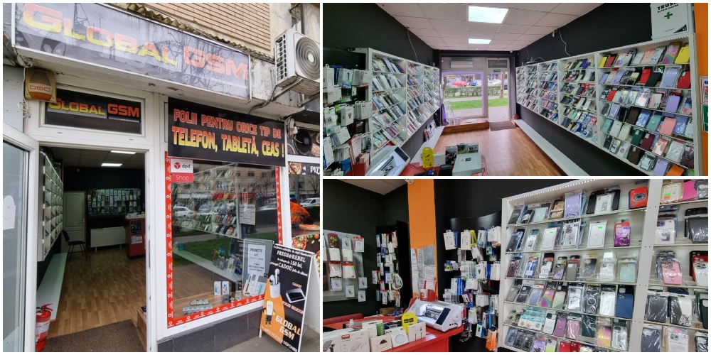 FOTO. Global GSM Satu Mare, magazinul cu soluții complete pentru orice telefon, tabletă sau ceas