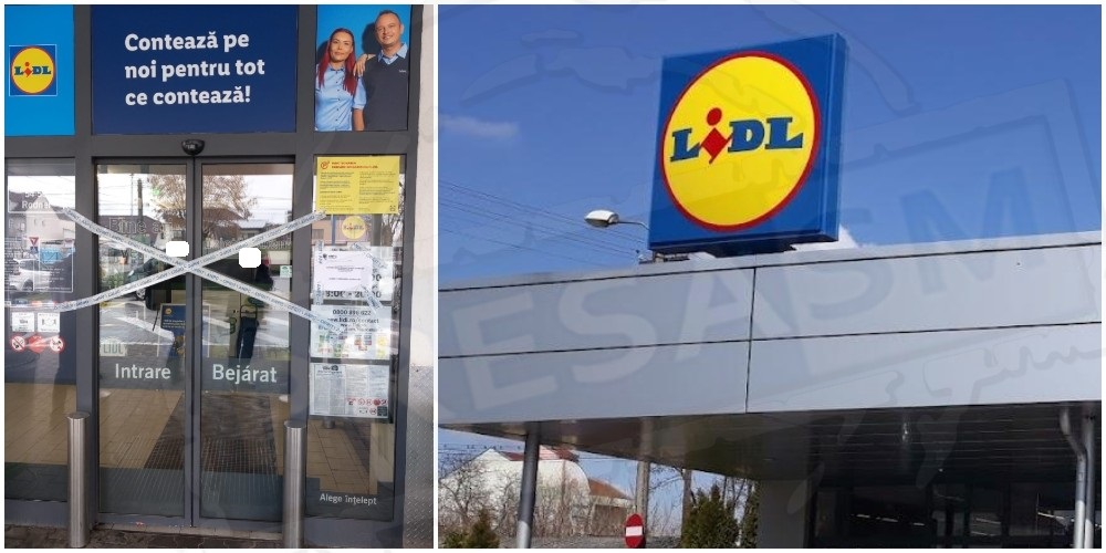 FOTO. Supermarket LIDL închis de Protecția Consumatorilor în municipiul Satu Mare