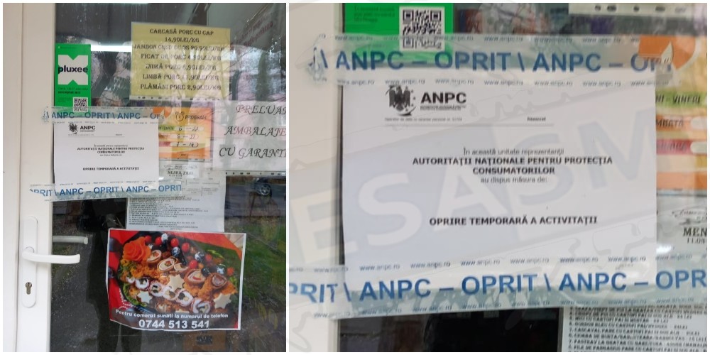 FOTO. Încă un supermarket din municipiul Satu Mare a fost închis de Protecția Consumatorilor