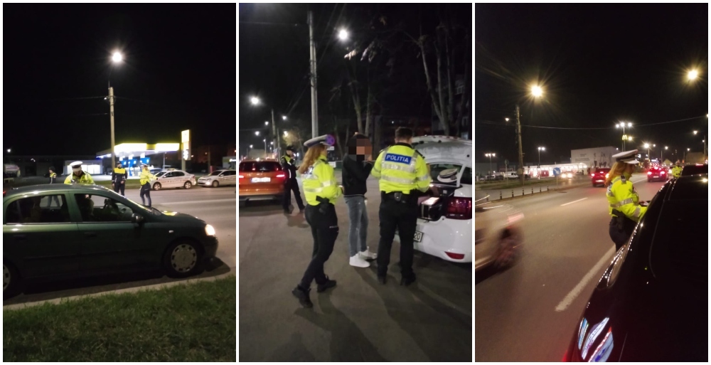 FOTO. Filtre de amploare în Satu Mare. Furtună de amenzi pe șosele, șoferi lăsați fără permise
