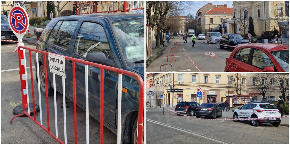 FOTO. Restricții de trafic în centrul Sătmarului. Mii de maghiari așteptați astăzi în zona Casei de Modă