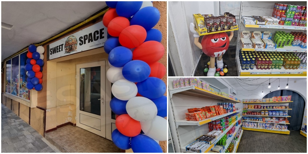 FOTO. Sweet Space, magazin unicat în Satu Mare. Vinde dulciurile în trend pe Tik Tok și Facebook