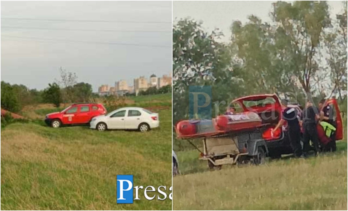 FOTO/VIDEO. Cadavru scos din Someș, în municipiul Satu Mare. Poliția a deschis o anchetă