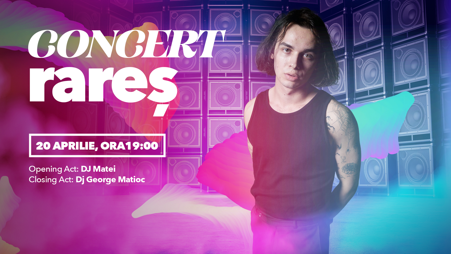 Shopping City Satu Mare dă start distracției de weekend, cu un concert live Rareș Mariș