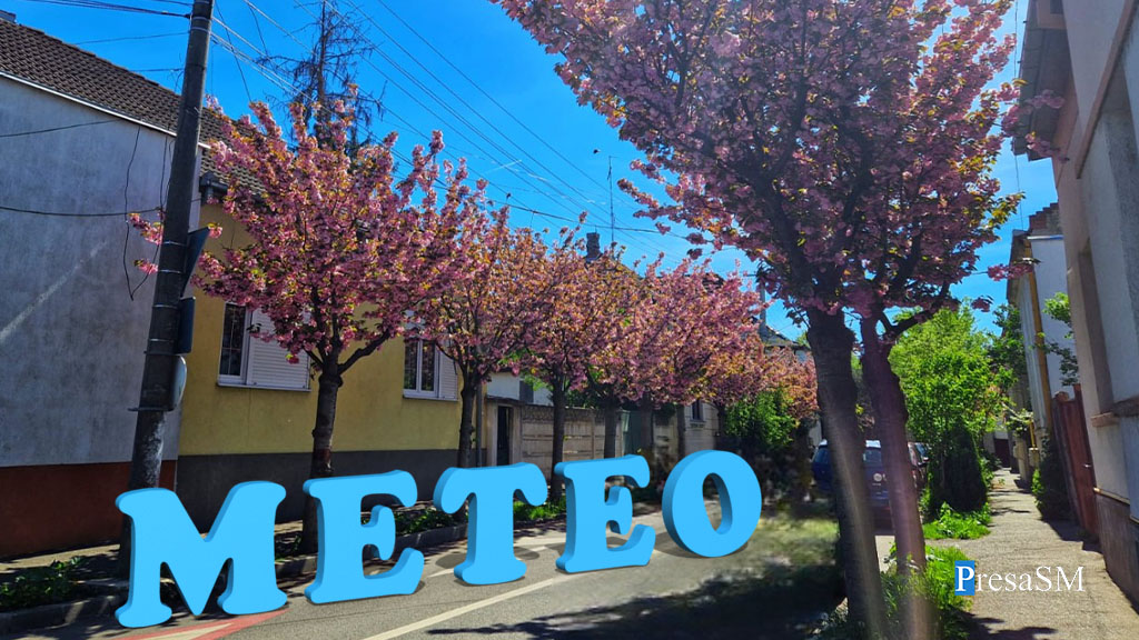 Vreme frumoasă în weekend la Satu Mare. Când revin ploile și răcoarea