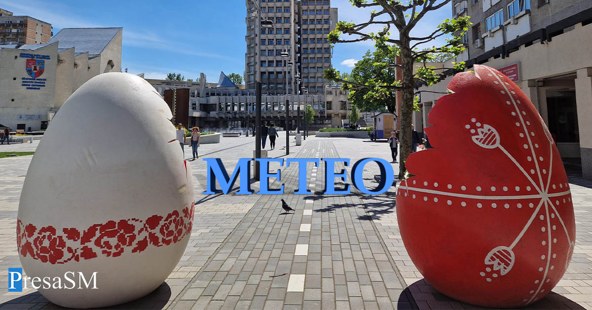 Când se încălzește vremea la Satu Mare. Ce temperaturi sunt anunțate pentru weekend