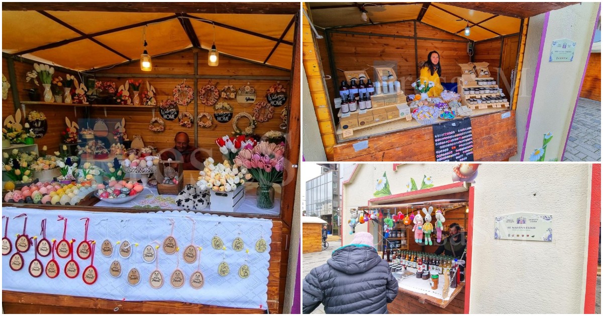 FOTOGALERIE. S-a deschis Târgul de Paște la Satu Mare. Cu ce oferte s-au pregătit producătorii