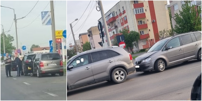 FOTO. Accident pe Drumul Careiului și doi șoferi model