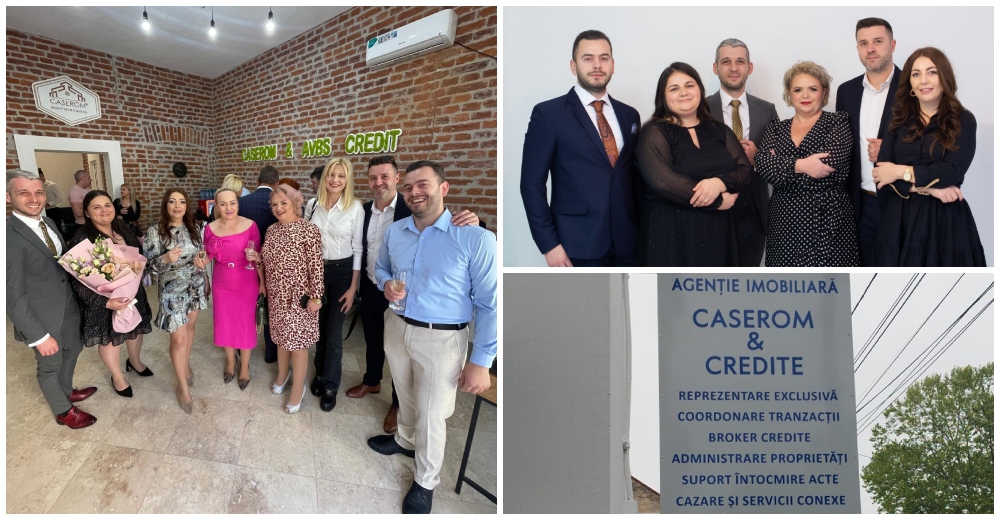 FOTO/VIDEO. Caserom & Credite: Primul hub Imobiliar din Satu Mare. Servicii complete într-un singur loc