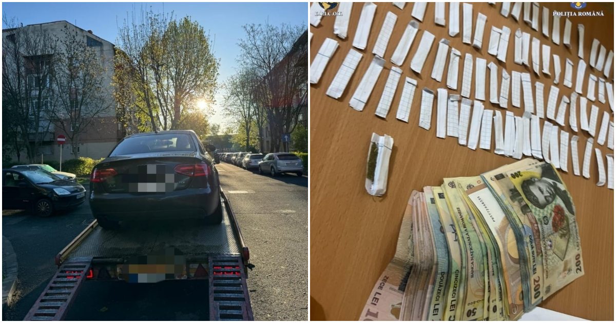 FOTO. Descinderi la dealerii de droguri din Satu Mare. Lăsați fără mașinile de lux și imobile