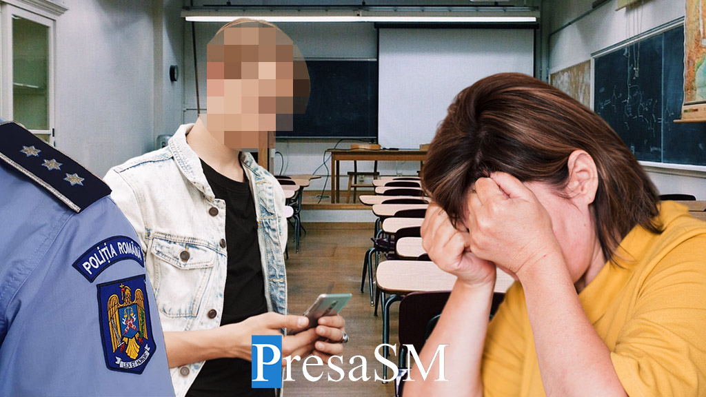 Se întâmplă în România. Elev de clasa a VII-a acuzat că își șantaja profesoara. Anchetă pentru amenințare