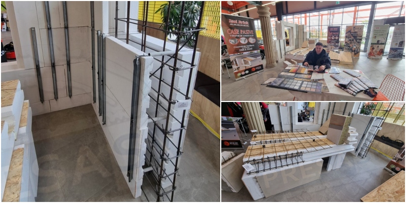 FOTO. Case mai ieftine, construite mai rapid. Metoda revoluționară prezentată în Satu Mare!