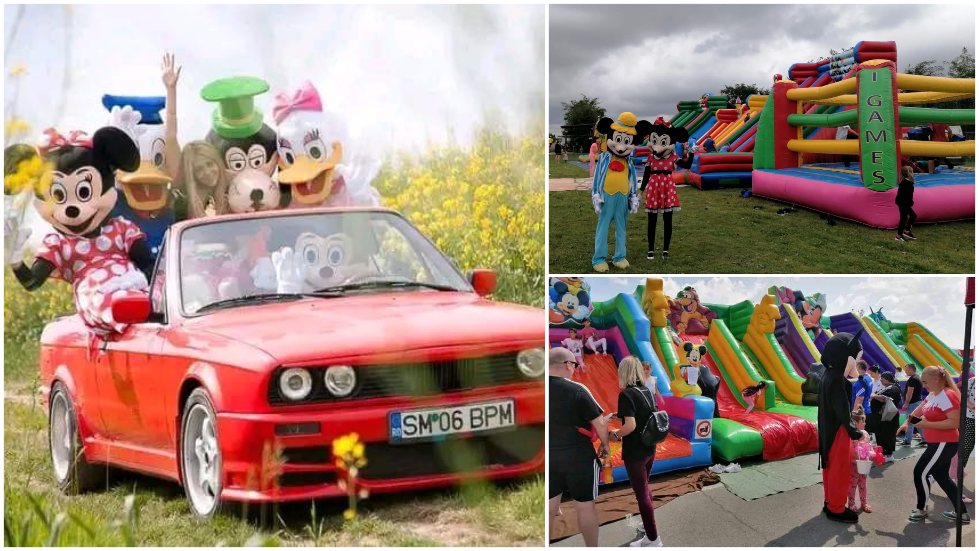 FOTO/VIDEO. Garanția distracției! Michelino Satu Mare, de 12 ani transformăm dorințele copiilor în realitate