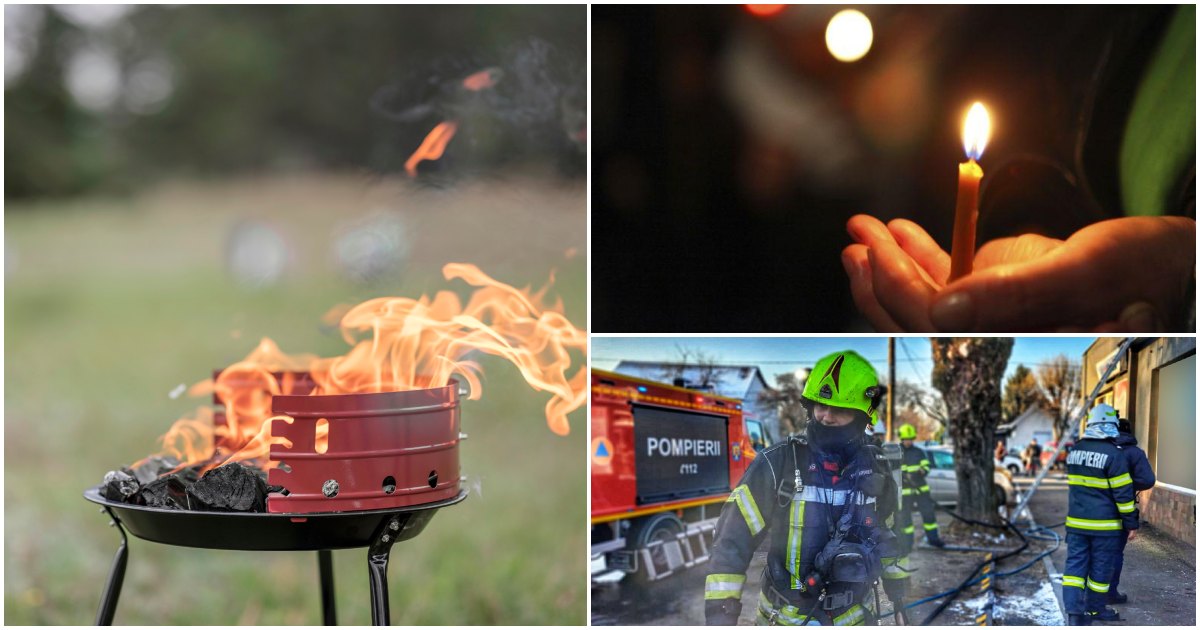 Atenție la grătare și la lumânări! Pompierii sătmăreni, cu ochii pe petrecăreți și credincioși