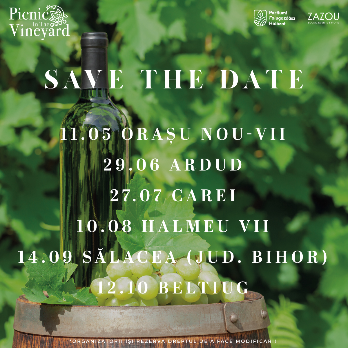 Picnic în Vie: O călătorie culinară prin județele Satu Mare și Bihor