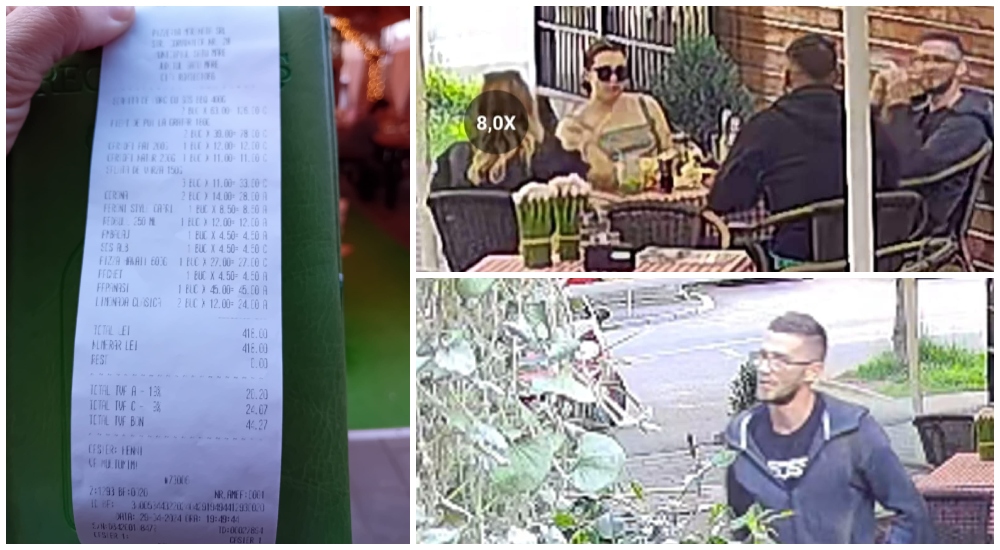 FOTO. Și-au scos fetele în oraș, dar au fugit când au văzut nota. Poliția Satu Mare îi caută