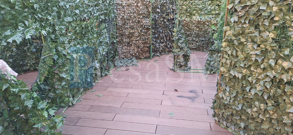 FOTOGALERIE. Labirintul pentru cei mici din centrul orașului, vandalizat