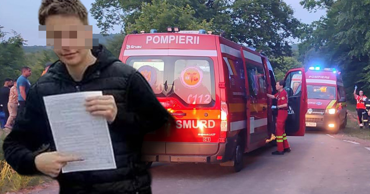 FOTO. Accident teribil în țară. Un adolescent a murit. Prietenii i-au ajuns la spital. A sfârşit după o cursă cu maşina familiei