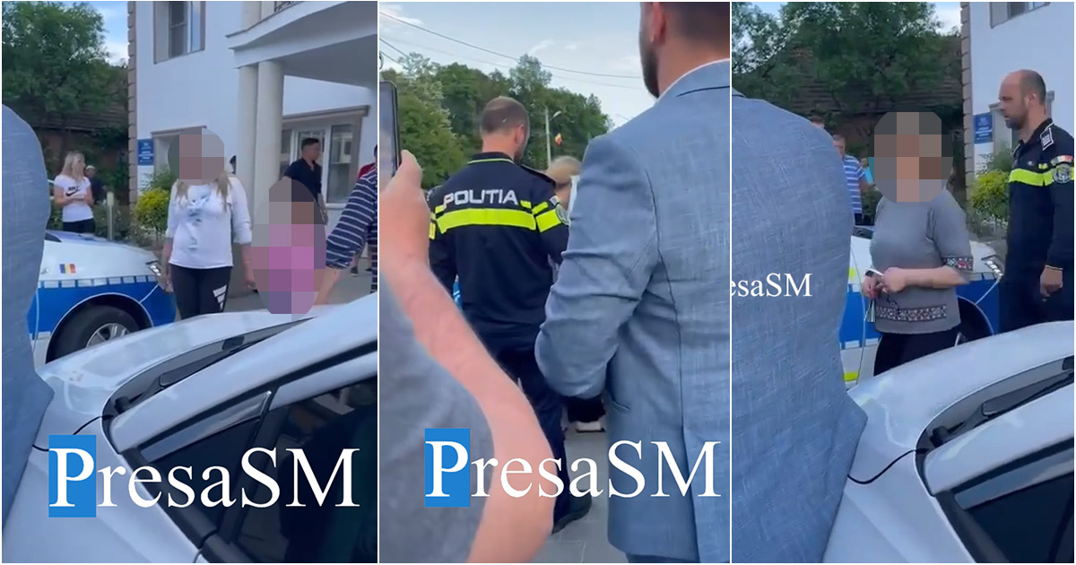 VIDEO. Poliția a intervenit la o primărie din județul Satu Mare! Suspiciuni de turism electoral