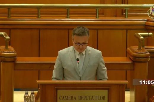 Nagy Szabolcs, discurs în Parlament: ”UDMR a susținut întotdeauna comunitatea evreiască”