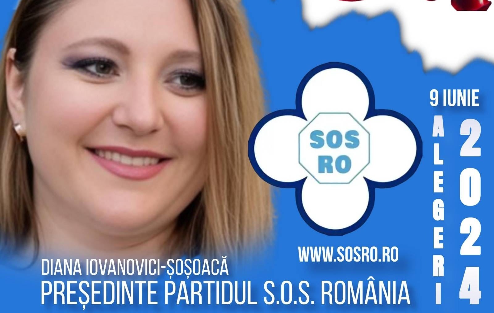 Diana Șoșoacă vine la Satu Mare. Liderii SOS România, filiala județeană, invită toți sătmărenii la întâlnire