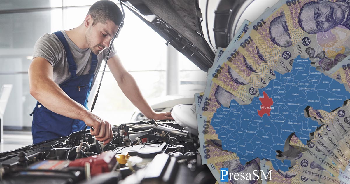 Sătmărenii plătesc printre cele mai mari prețuri pentru manopera la reparații auto. Topul județelor