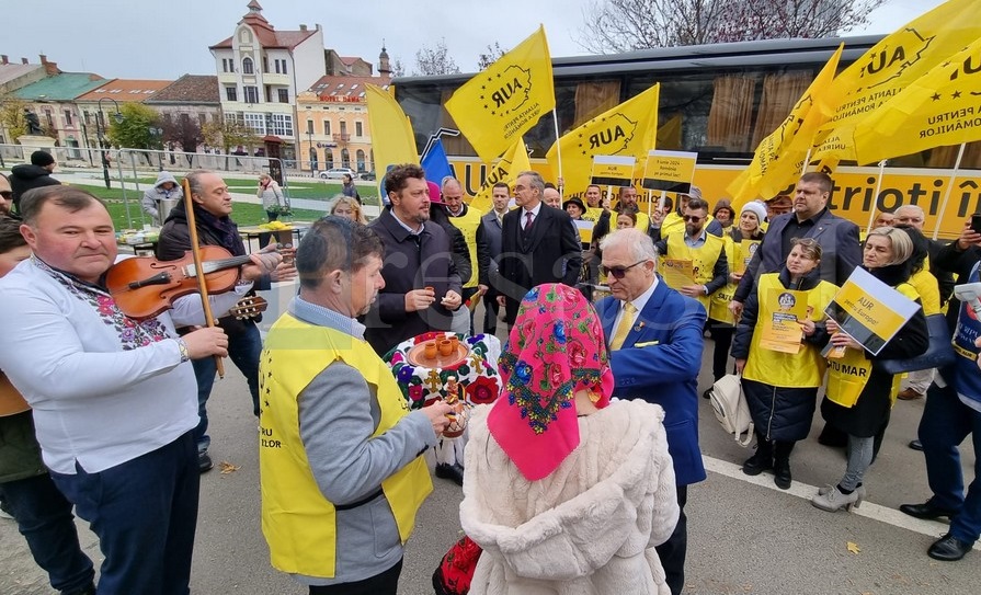 AUR pregătește un mare eveniment în Cetatea Ardudului. George Simion și alți lideri vor fi prezenți