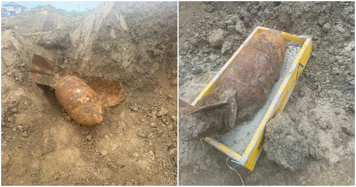 FOTO. Bombă de 100 kg, găsită în municipiul Satu Mare. Pompierii, chemați în ajutor