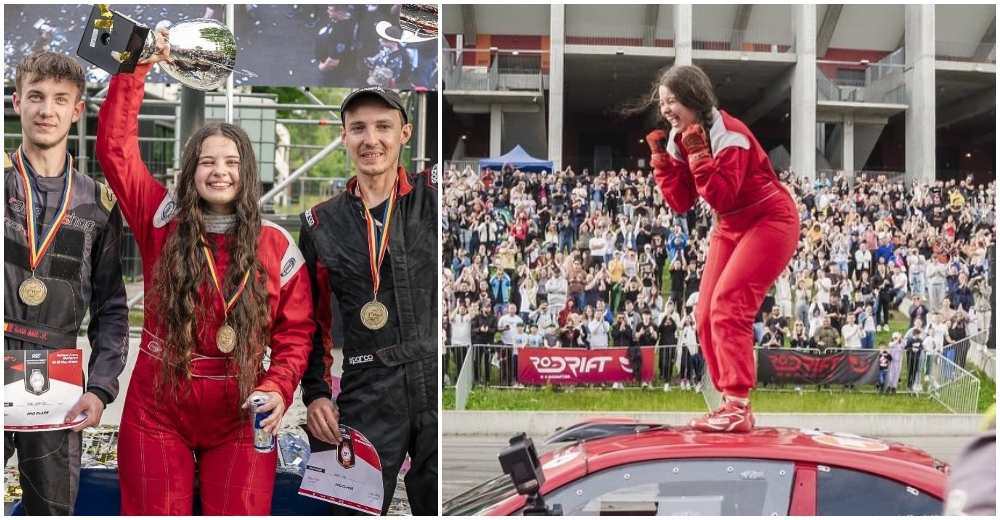 FOTO. Sătmăreanca minune! Prima femeie care câștigă Campionatul Național, în fața bărbaților!