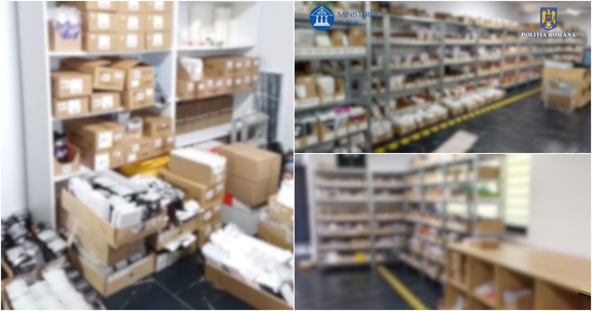 FOTO. Percheziții la Satu Mare. Vindeau accesorii contrafăcute pentru telefoane. Un sătmărean dus la Poliție să dea explicații