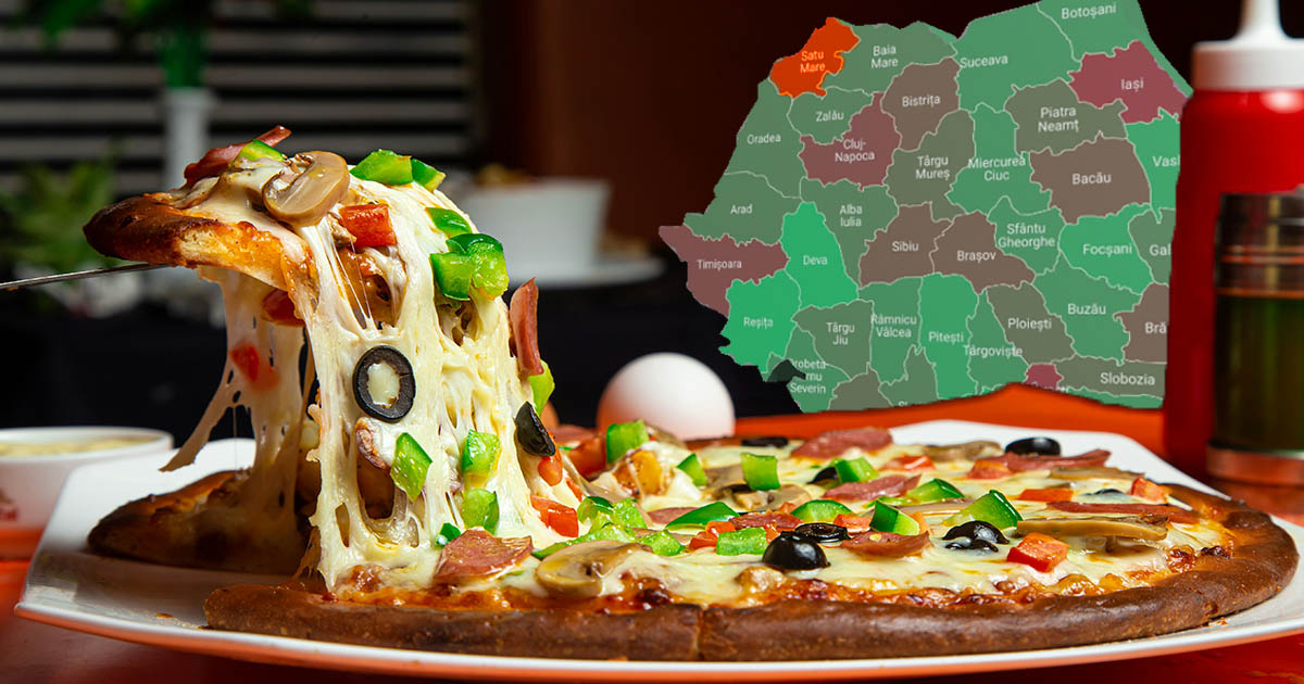 Satu Mare, în topul orașelor cu cele mai mari prețuri la pizza. Cât costă popularul preparat în județe învecinate