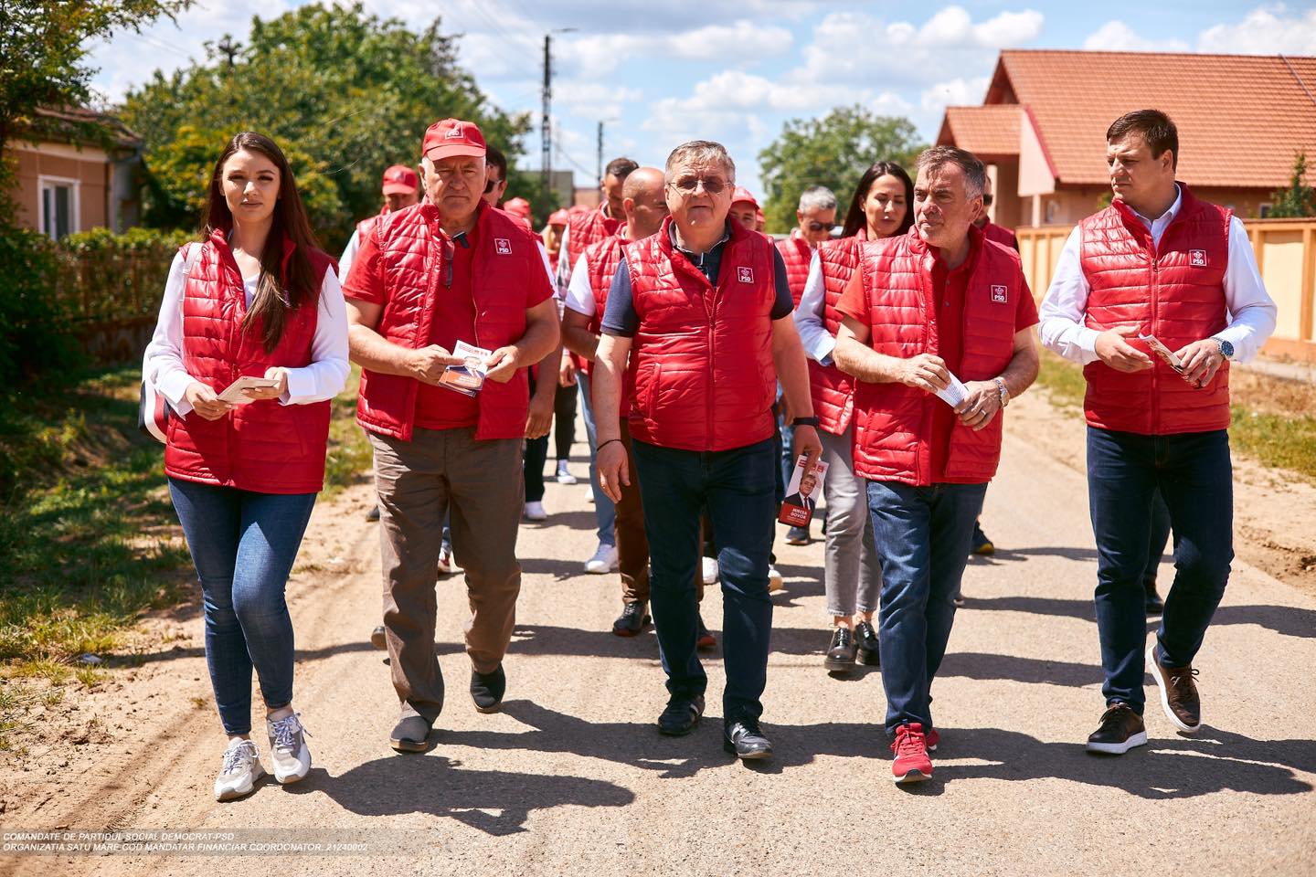 FOTO. Sătmărean: ”Români, votați PSD! Doar Mircea Govor poate învinge UDMR: Nu vă irosiți votul pe alții”