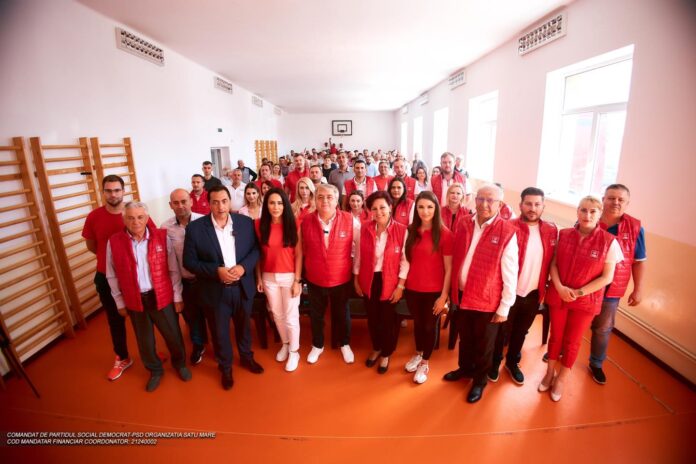 FOTO. Secretarul de stat în Ministerul Dezvoltării, alături de candidații PSD, Mircea Govor, la Consiliul Județean