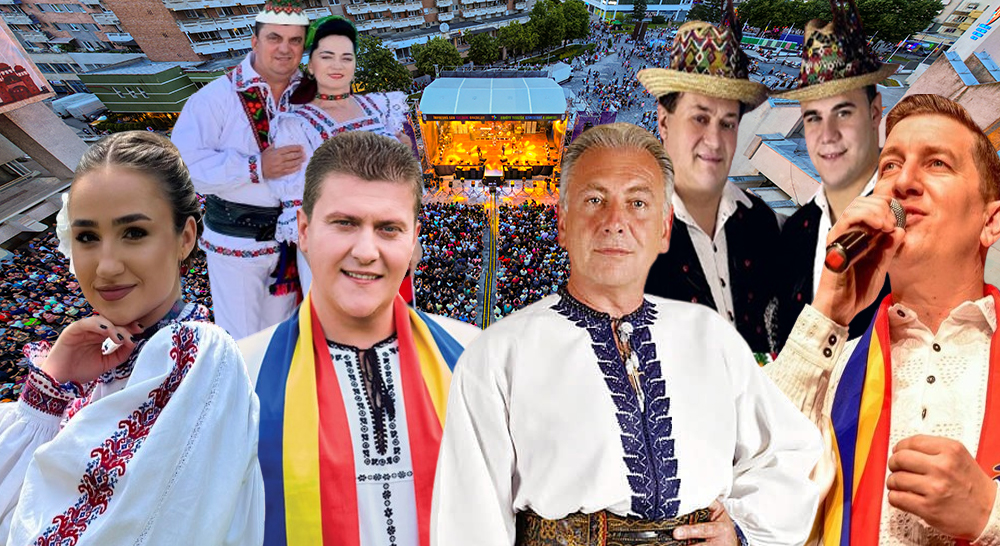 Program complet SCENA POPULARĂ la Ziua Orașului Satu Mare. Nume mari ale folclorului românesc!