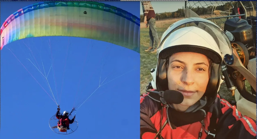 FOTO/VIDEO. Povestea tinerei curajoase care își face aerodrom la Satu Mare. Singura din România!