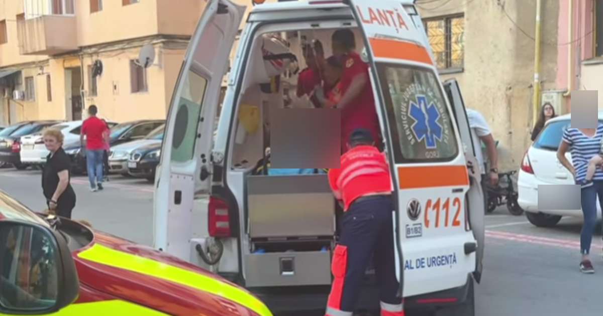 Accident de muncă în municipiul Satu Mare. Bărbat rănit după ce o grindă metalică i-a căzut pe picior