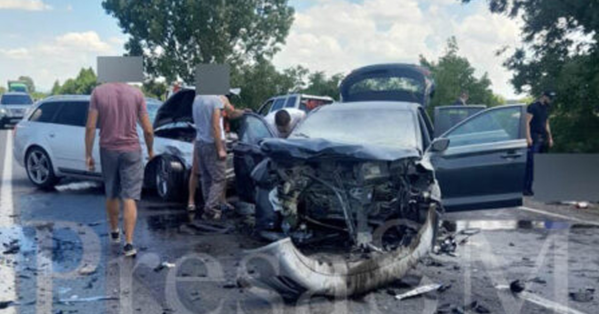 FOTO/VIDEO. Cum s-a produs accidentul grav din Satu Mare. Opt persoane rănite, inclusiv un copil